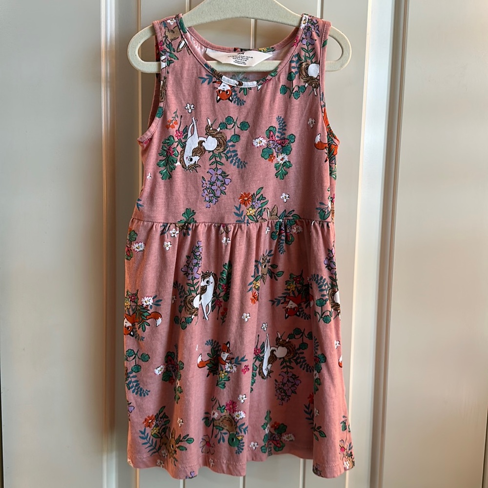 H&M Toddler Forest Animal Dress